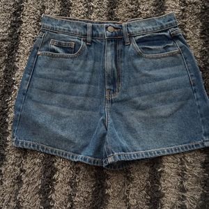 This Is The One Denim Mom Shorts